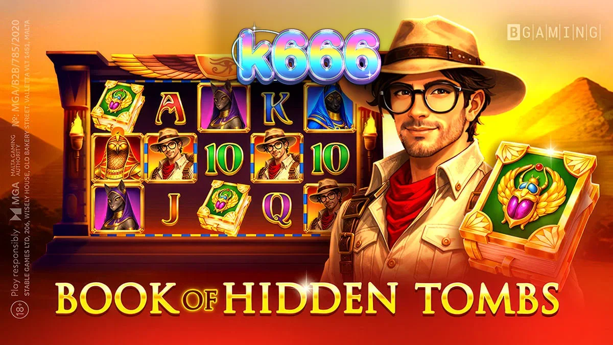 Book of Hidden Tombs سلاٹ گیم کا ایک منظر